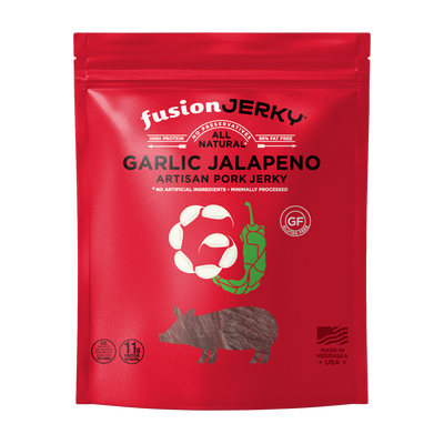 Garlic Jalapeno Pork Jerky - Fusion Jerky